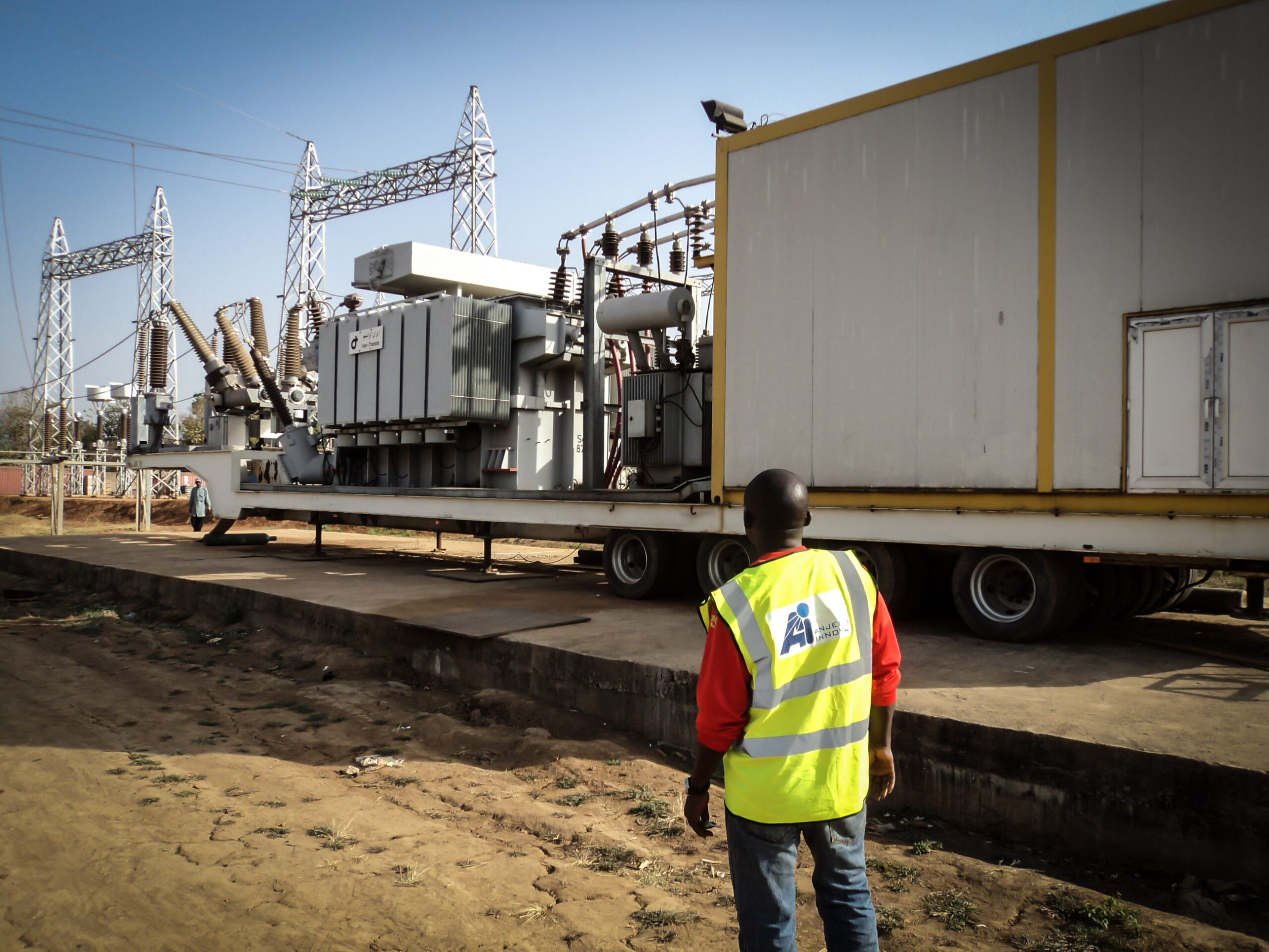 Anjeed Innova engineer at the Kafanchan substation